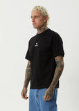 AFENDS Burnin Retro Tee - BLACK