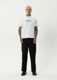 AFENDS Horsey Recycled Boxy Fit Tee - WHITE