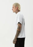 AFENDS Horsey Recycled Boxy Fit Tee - WHITE