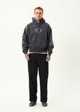 AFENDS My Tribe Boxy Hoodie - CHARCOAL
