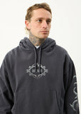 AFENDS My Tribe Boxy Hoodie - CHARCOAL