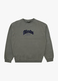 AFENDS Home Recycled Crew Neck - WASHED SYCAMORE