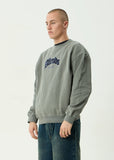 AFENDS Home Recycled Crew Neck - WASHED SYCAMORE