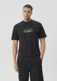 AFENDS Allure Hemp Retro Tee - BLACK