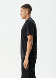 AFENDS Allure Hemp Retro Tee - BLACK