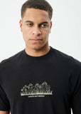 AFENDS Allure Hemp Retro Tee - BLACK