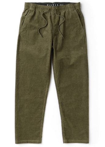 VISSLA No See Ums Cord Eco Elastic Pant - SURPLUS