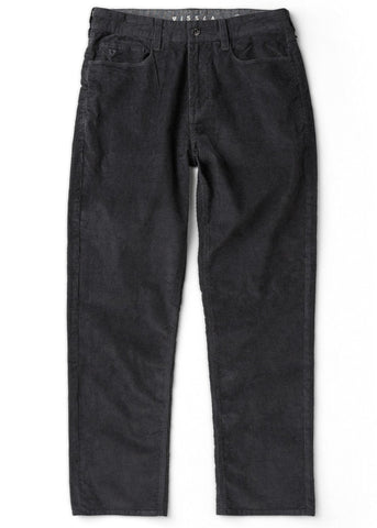 VISSLA Border C Cord 5 Pocket Pant - GRAPHITE