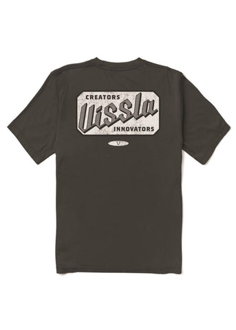 VISSLA Heavy Duty Organic Short Sleeve Tee - PHANTOM