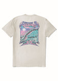VISSLA Drain Pipes Cosmic Tee - DUNE