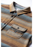 VISSLA Eco-Zy Long Sleeve Polar Flannel - KHAKI