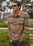 VISSLA Eco-Zy Long Sleeve Polar Flannel - KHAKI