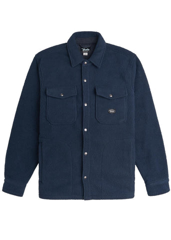 VISSLA - Peaks Sherpa Woven Shirt - DARK NAVEL