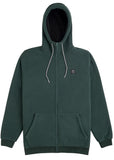 VISSLA Eco-Zy Hooded Polar Zip Hoodie - EVERGREEN