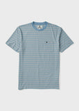VISSLA Shore Eco Short Sleeve Tee - Faded Denim