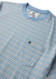 VISSLA Shore Eco Short Sleeve Tee - Faded Denim