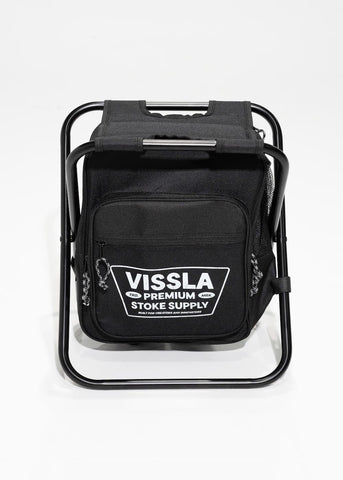 VISSLA Stoke Supply Backpack Chair Combo - BLACK