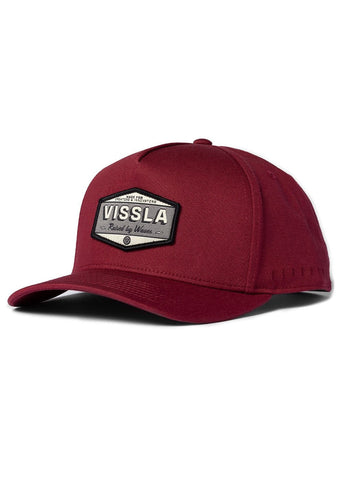 VISSLA Sevens Hat - FIRED BRICK