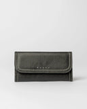 RUSTY Mallory Flap Wallet - BLACK