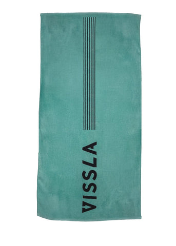 VISSLA - Stoked Printed Beach Towel - JADE