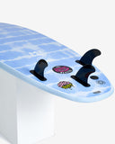MICK FANNING x RIP CURL Beastie Super Soft Tri 6'6" - SKY BLUE