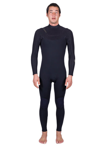 VISSLA New Seas 3/2 V-Zip - BLACK 2
