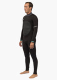 VISSLA Easy Seas 3/2 Full Back Zip - BLACK