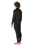 VISSLA - 7 Seas 3-2 Full Chest Zip Wetsuit - BLACK