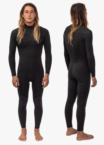 VISSLA Seven Seas Chest Zip 3/2mm - STEALTH