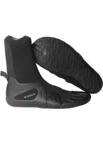 VISSLA High Seas 3mm Bootie - BLACK