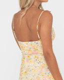 RUSTY Kara Mini Dress - PASTEL YELLOW