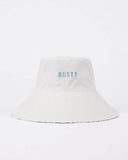 RUSTY Lumi Reversible Bucket Hat - WHITE