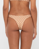 RUSTY Panama Brazilian Bikini Pant - TEDDY