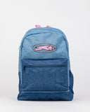 RUSTY Girls Academy Backpack - NAVY BLUE