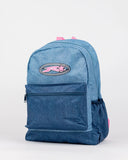 RUSTY Girls Academy Backpack - NAVY BLUE
