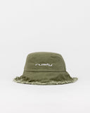 RUSTY Glimmer Bucket Hat Girls - ARMY GREEN
