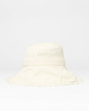 RUSTY Gleam Organic Bucket Hat - NATURAL