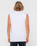 RUSTY Second Summer Muscle - WHITE