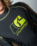 RUSTY Y2Shay Long Sleeve Surf Top - BLACK 2