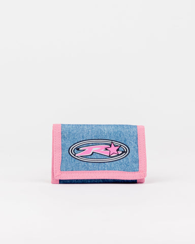RUSTY Britney Tri-Fold Wallet - NAVY BLUE