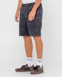 RUSTY Rifts 5 Pocket Short - COAL