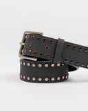 RUSTY Ballad Stud Belt - BLACK