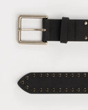RUSTY Ballad Stud Belt - BLACK