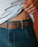 RUSTY Cutback 2 Belt - DARK TAN