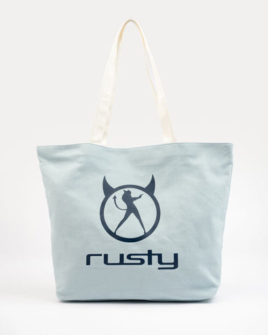 RUSTY Essentials Tote Bag - RETRO BLUE