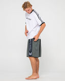 RUSTY Spitfire Hybrid Waist Boardshort - ARMY GREEN