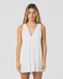 RUSTY Sara Mini Dress - WHITE