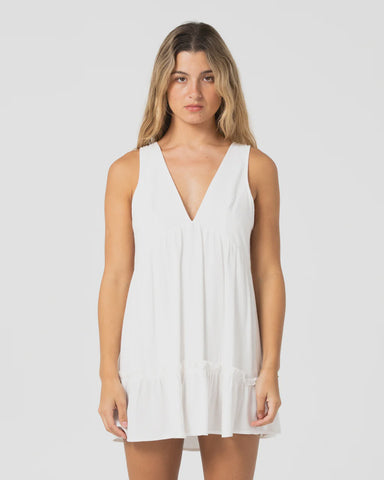 RUSTY Sara Mini Dress - WHITE