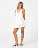 RUSTY Sara Mini Dress - WHITE