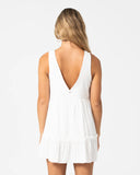 RUSTY Sara Mini Dress - WHITE